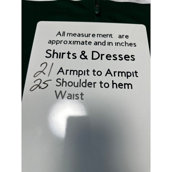 Under Armour Green Full-Zip Jacket With White Stripe Accents Loose Fit Size S - Picture 10 of 10